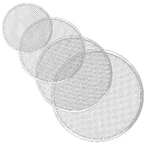 Retina per pizza   ø 33 cm argento alluminio (1 unità)