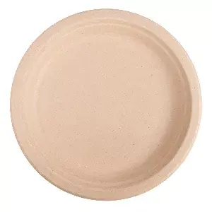 Piatti bionic  ø 23x2 cm naturale bagassa (1000 unità)