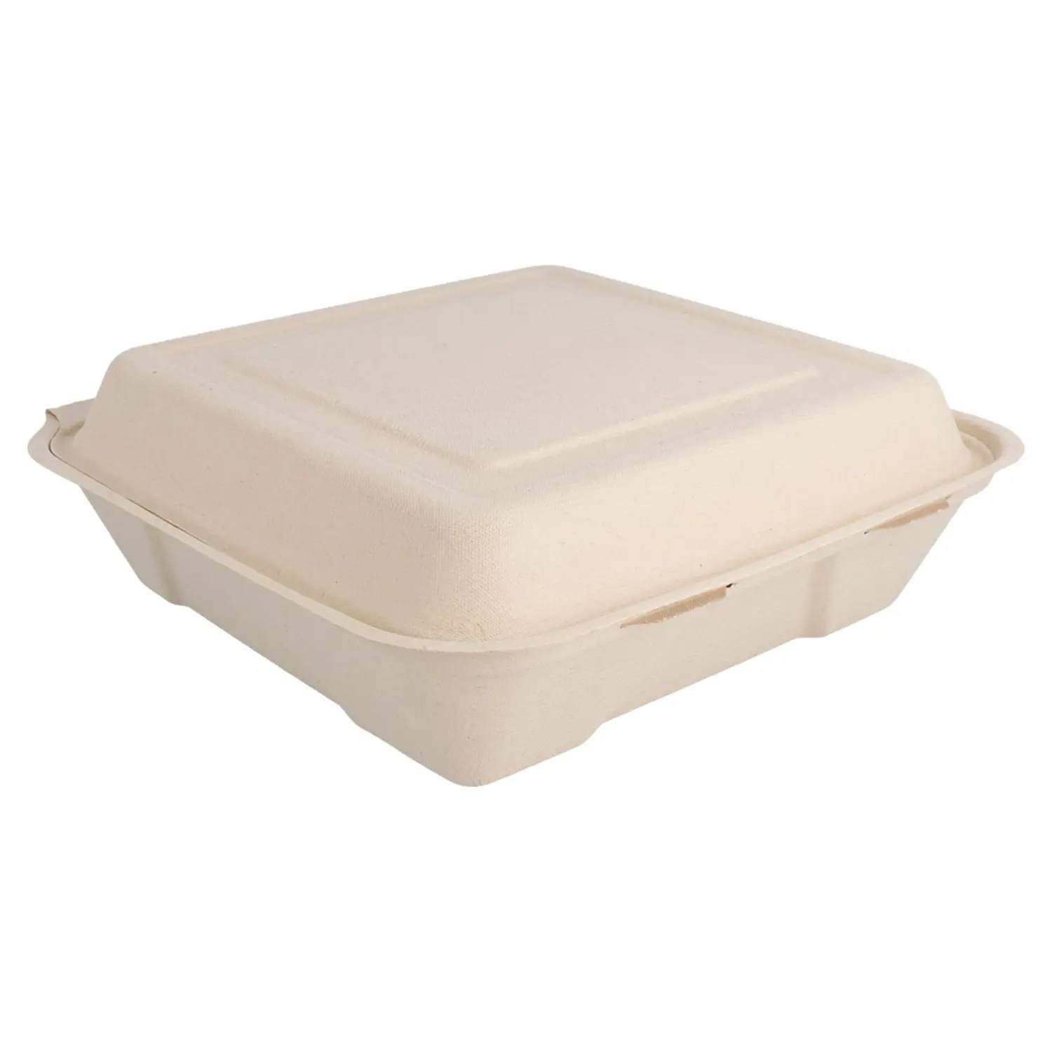 Contenitori "l" bionic 1300 ml 22,5x22,5x7,5 cm naturale bagassa (200 unità)