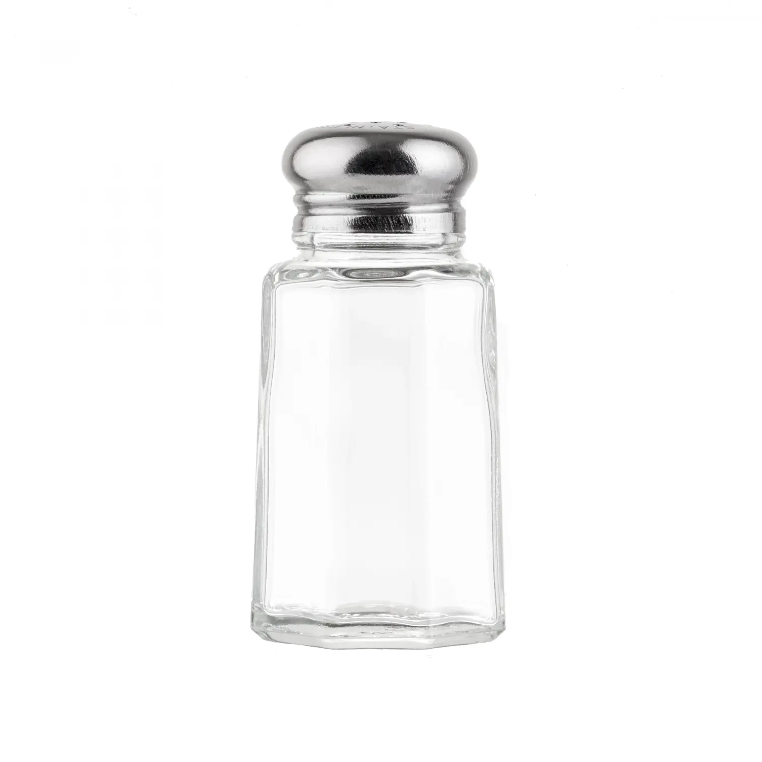 Salero y pimentero poligonales con tapa 28 gr 4 x 4 x 4,5 cm (12 unids)