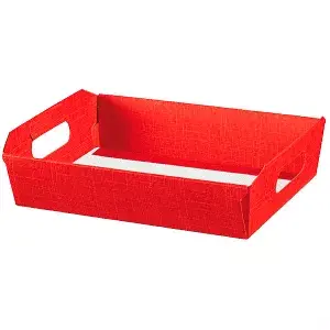 30 u. cesti   40x30x12 cm rosso cartone (30 unità)
