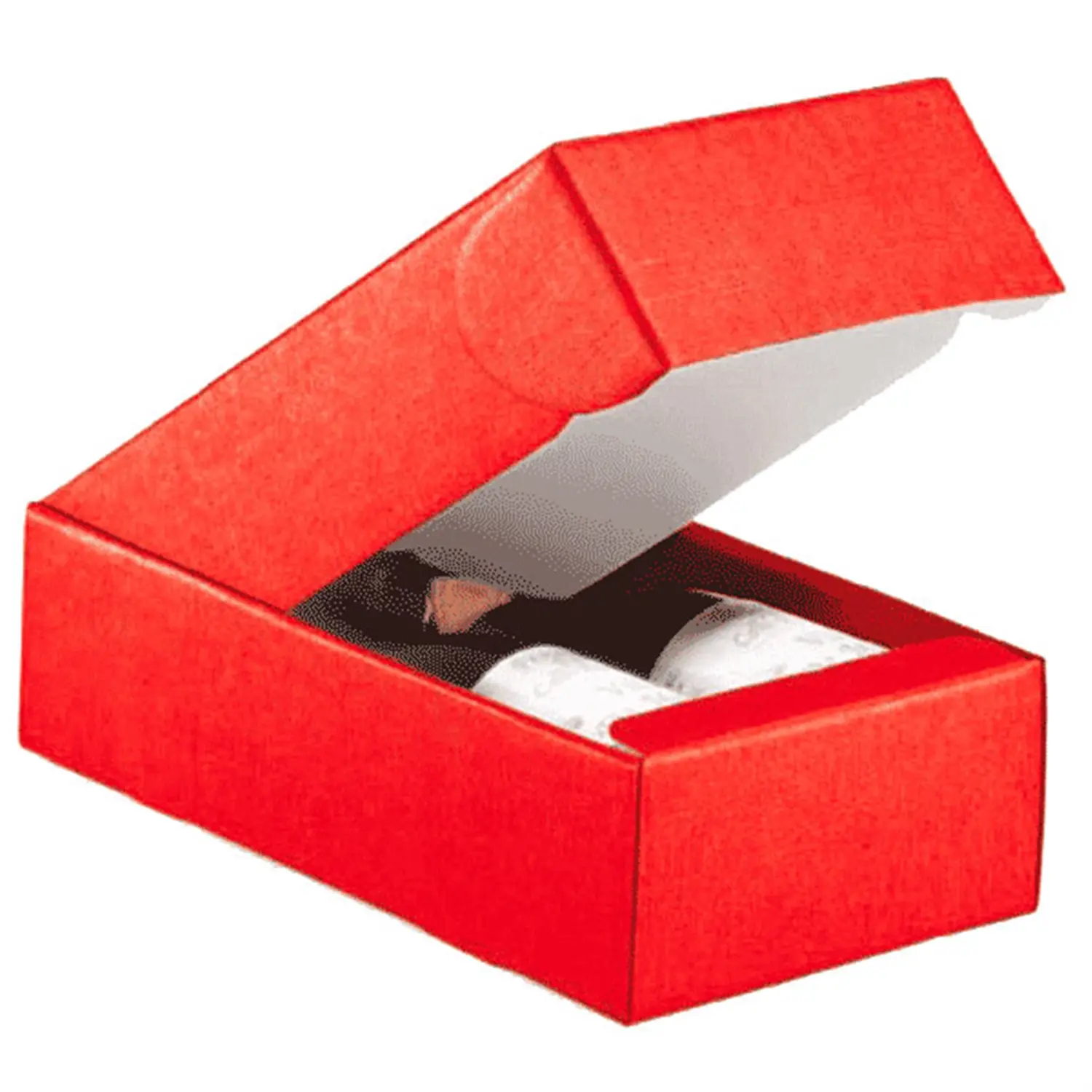 30 u. scatole 2 bottiglie  34x18,5x9 cm rosso cartone (30 unità)