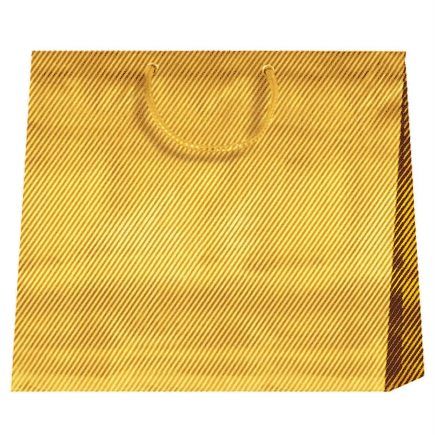 10 u. sacchetti sos orizzontali 'el dorado' 150 gr/m2 38+10x29.2 cm oro cellulosa (1 unità)
