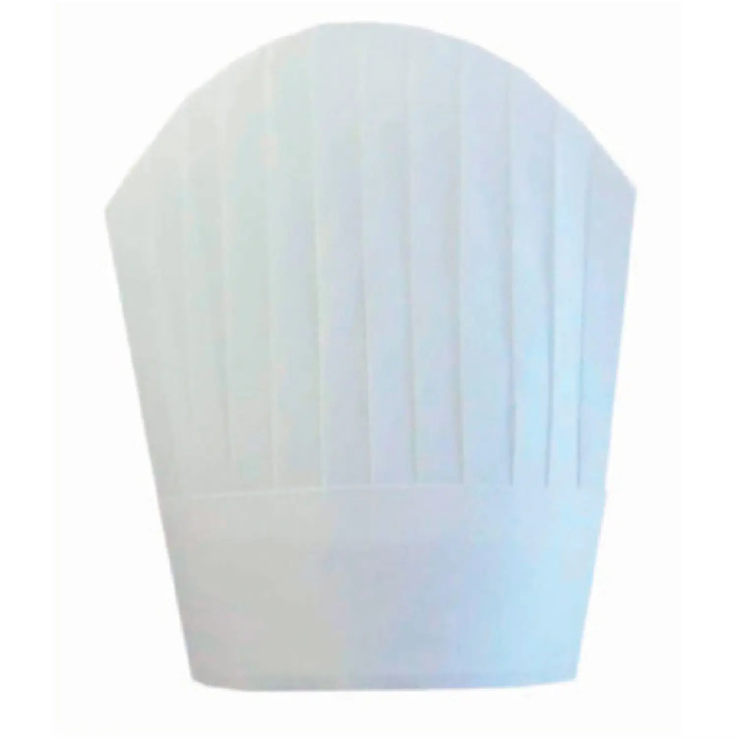 Capppelli da chef con cupola arrotondata   26 cm bianco airlaid (10 unità)