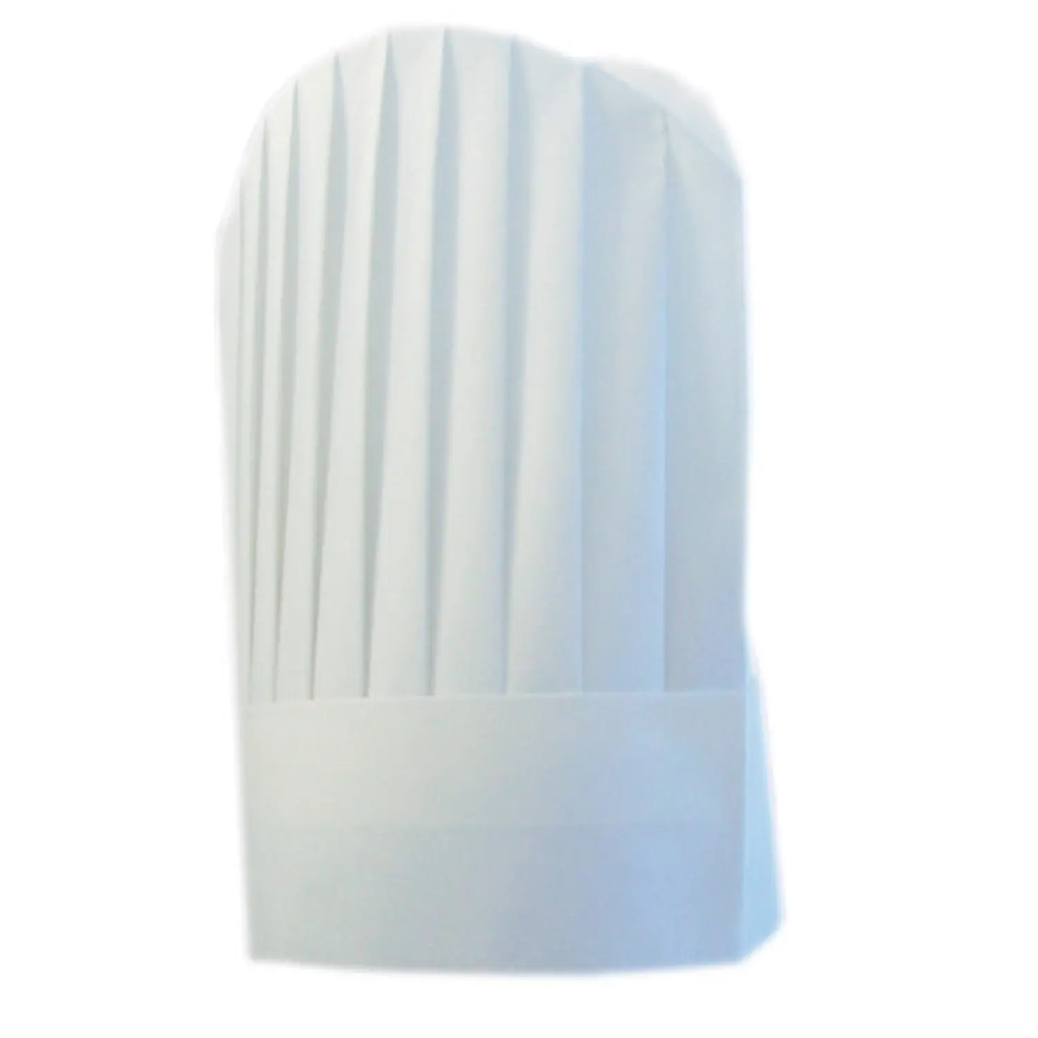Capppelli da chef con cupola arrotondata   31 cm bianco airlaid (10 unità)