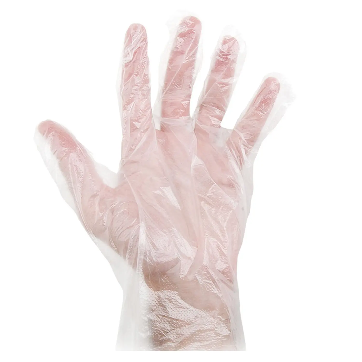 Guanti   size: m trasparente hdpe (100 unità)
