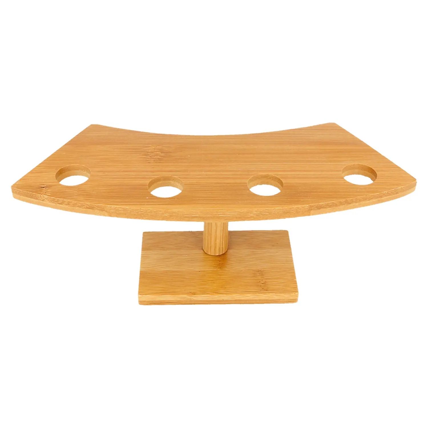 Portaconi, 4 posti bamboo  26x10,5x9 cm naturale bambù (1 unità)
