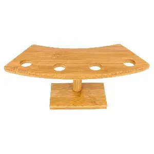 Portaconi, 4 posti bamboo  26x10,5x9 cm naturale bambù (1 unità)