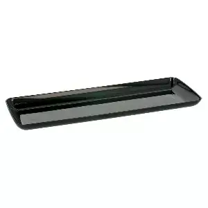 Contenitori aperitivo mini vassoio   19x6,5x1,2 cm nero ps (500 unità)