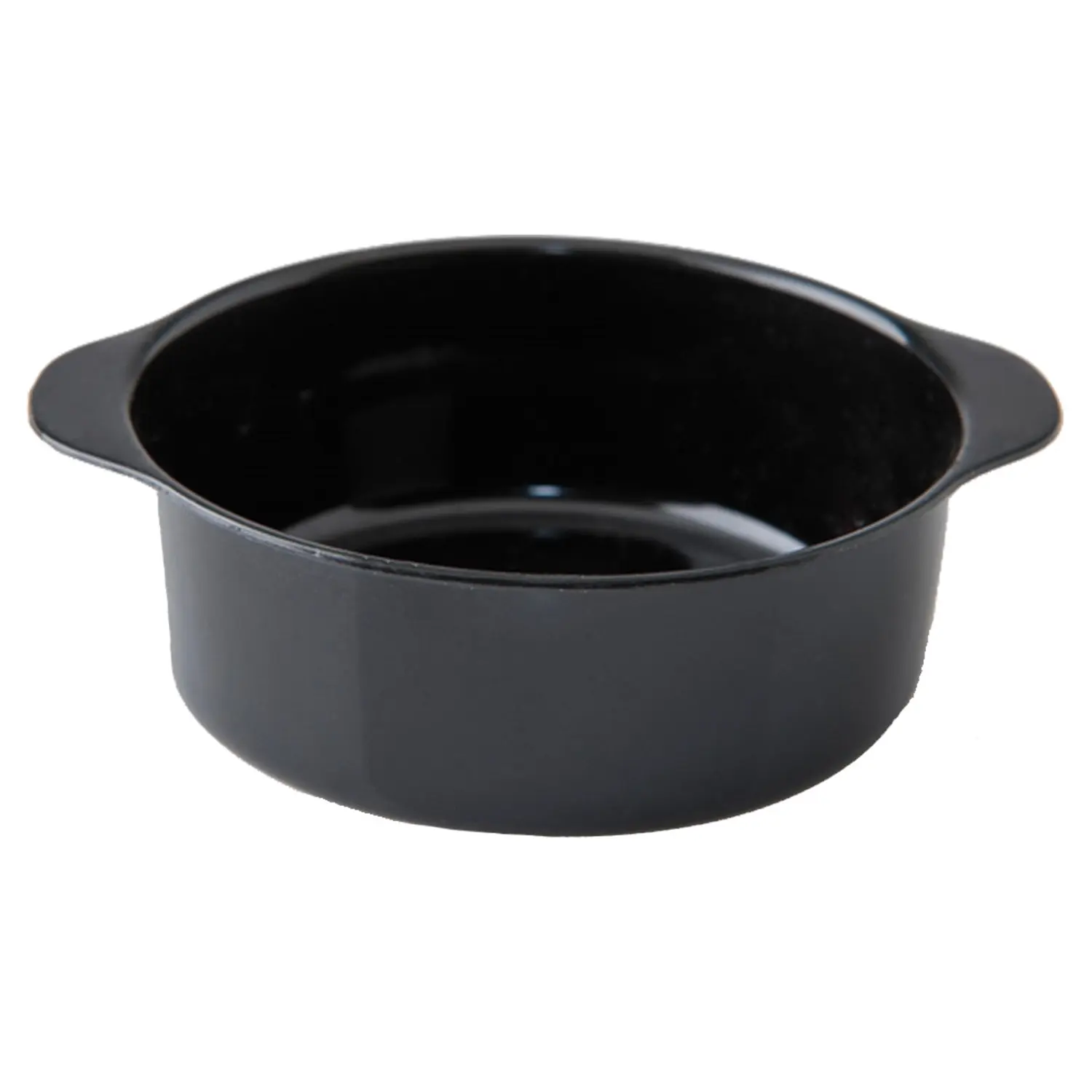 Contenitori aperitivos cilindro  52 ml 7,6x6,5x2,4 cm nero ps (200 unità)