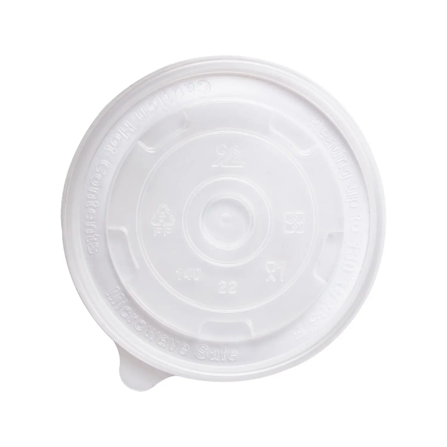 Coperchio per terrina  1000 ml ø 13,5 cm ps (500 unità)