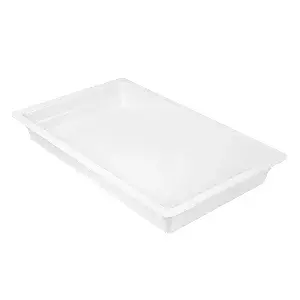 Contenitore gn 1/1   53 x 32 x 6,5 (h) cm bianco melamina (3 unità)