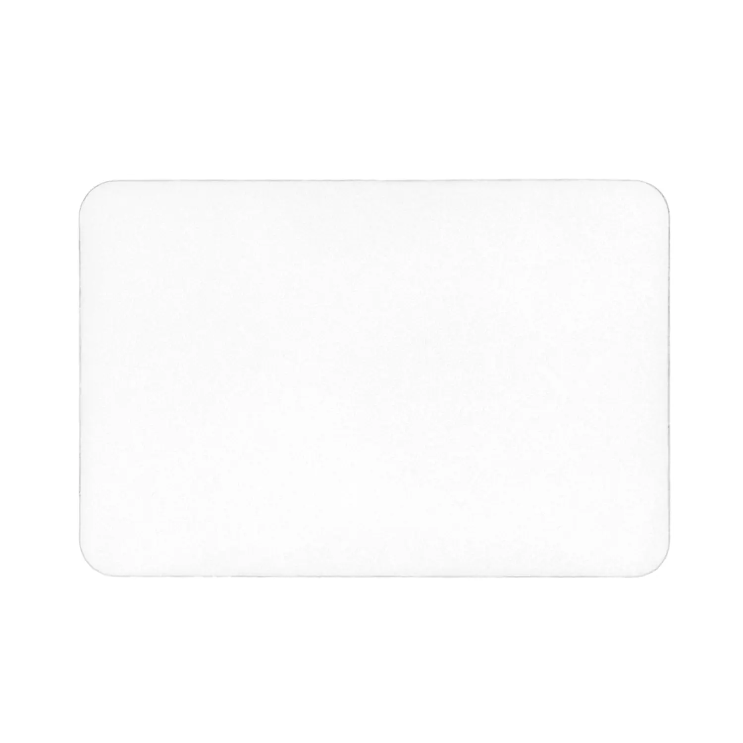 50 u. mini lavagne "alligator"   5,1x7,6 cm bianco pvc (1 unità)