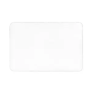50 u. mini lavagne "alligator"   5,1x7,6 cm bianco pvc (1 unità)