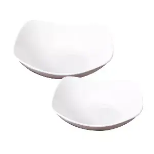 Ciotole  1000 ml ø 23,5x6,7 cm bianco porcellana (2 unità)