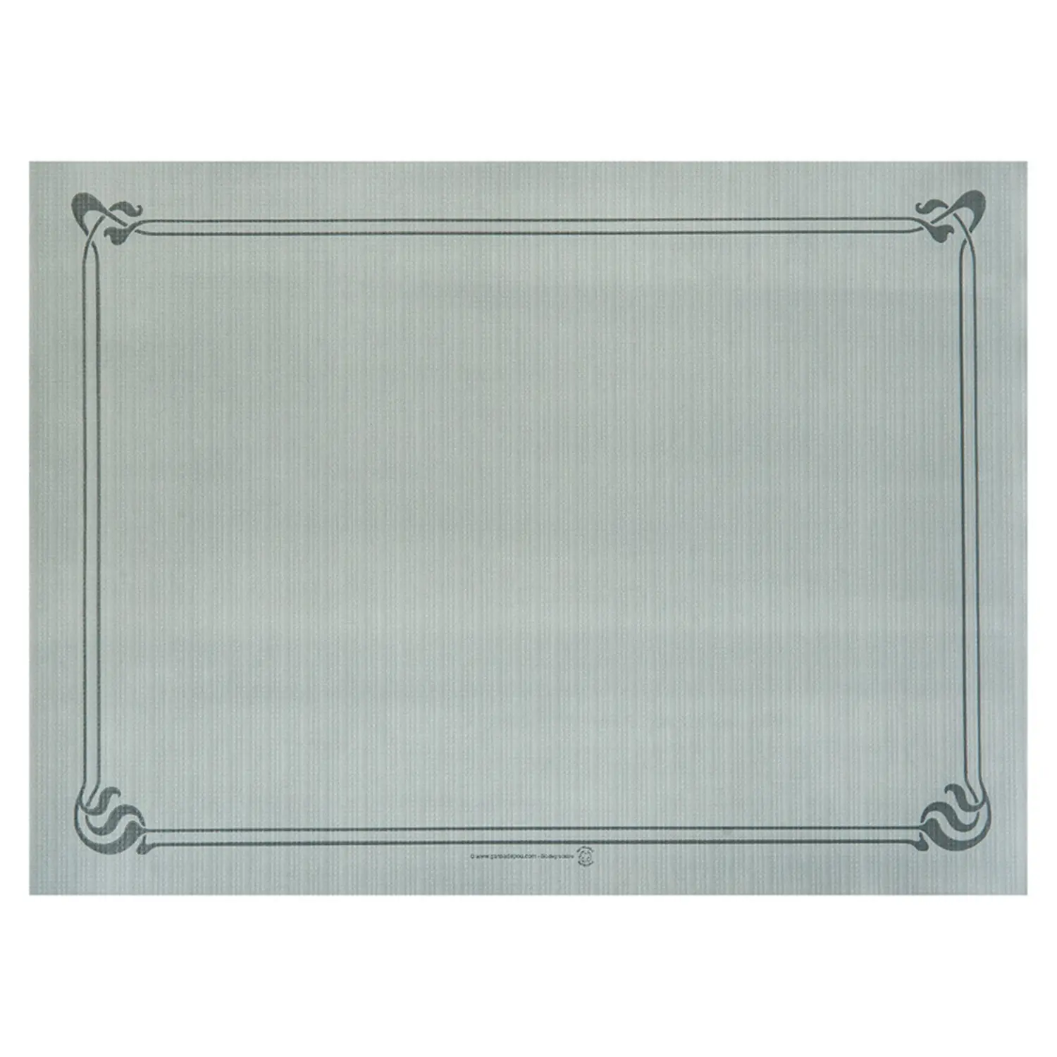 Tovagliette  48 g/m2 31x43 cm grigio cellulosa (2000 unità)
