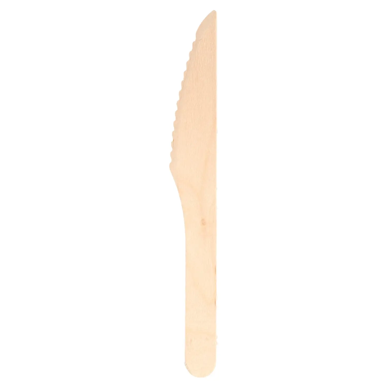Coltello wood 'makan'  16,4 cm naturale legno (100 unità)