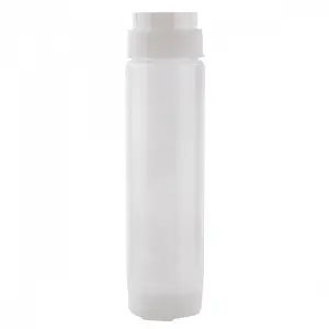 Botella incolora con tapa valvetop con boca 53 mm. 473 ml Blanco translúcido