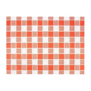 Tovagliette 'vichy' 48 g/m2 31x43 cm bianco cellulosa (2000 unità)