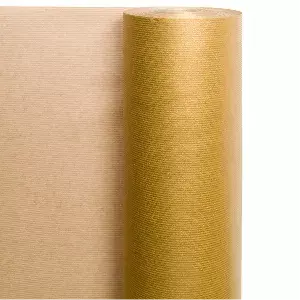 Carta regalo  60 gr/m2 0,70x100 m oro kraft a costine (1 unità)