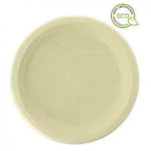 50 Uds. Plato desechable Fibra Kraft (26Ø) | Ref: 181UP005C