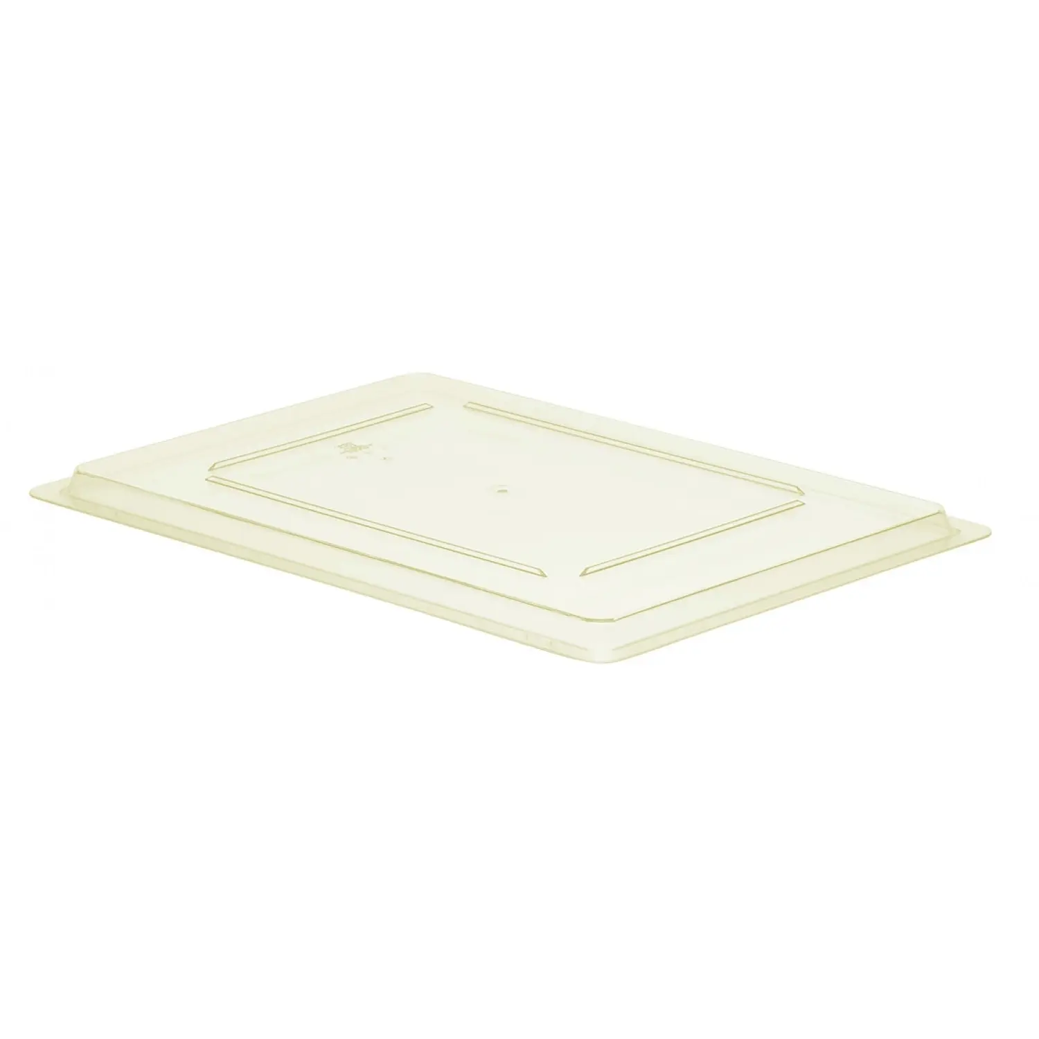 TAPA lisa para caja de almacenamiento (no incluida) 66 x 45,7 cm Policarbonato Amarillo seguridad