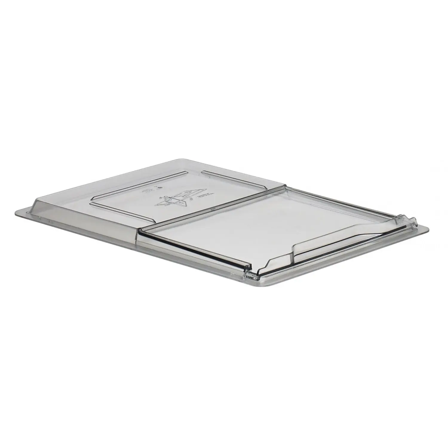 TAPA deslizante para caja de almacenamiento (no incluida) 66 x 45,7 cm Policarbonato Transparente