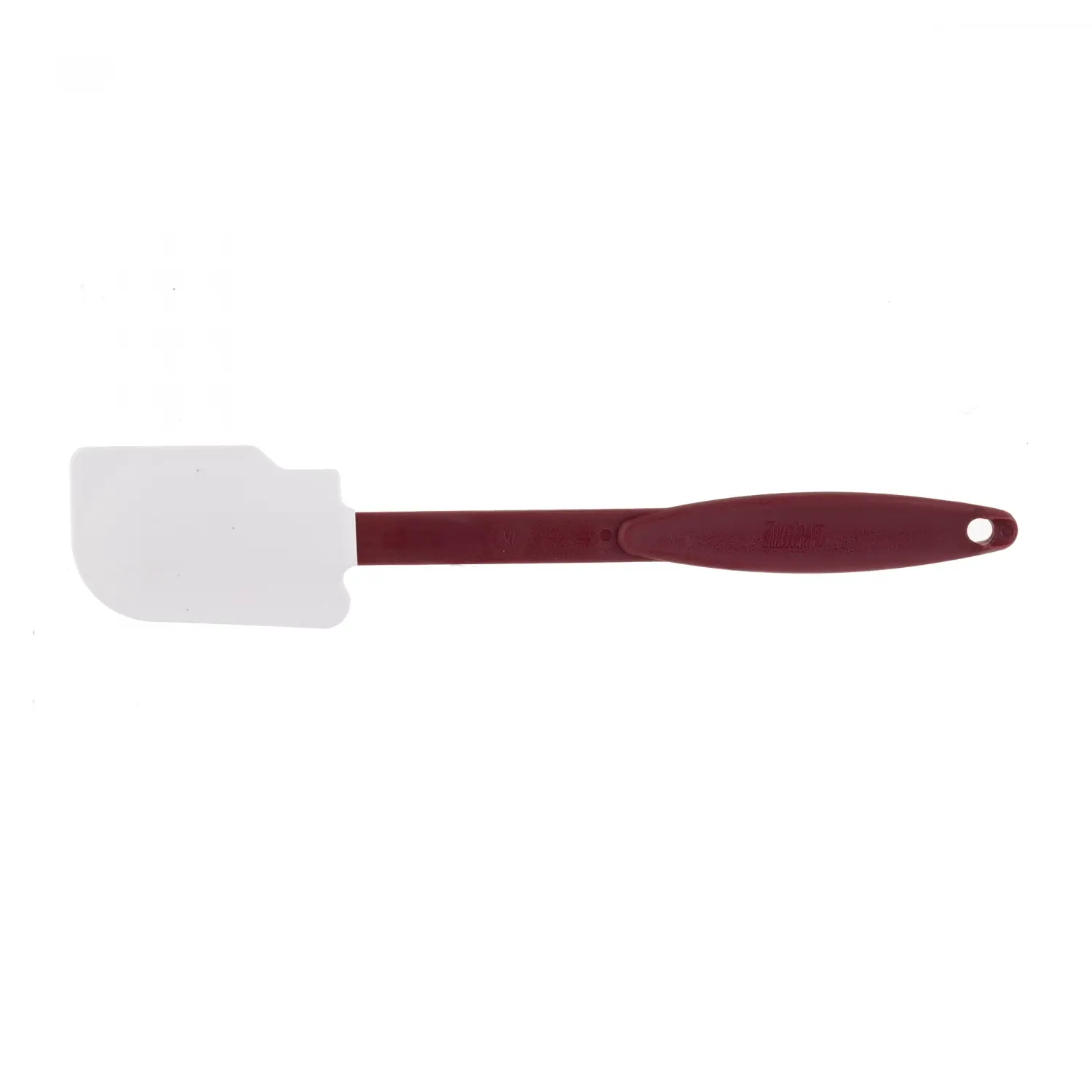 Lengua de alta temperatura con muesca 35,5 cm de largo Blanco/Rojo
