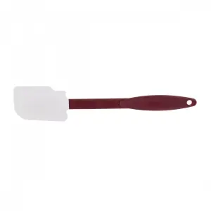 Lengua de alta temperatura con muesca 35,5 cm de largo Blanco/Rojo