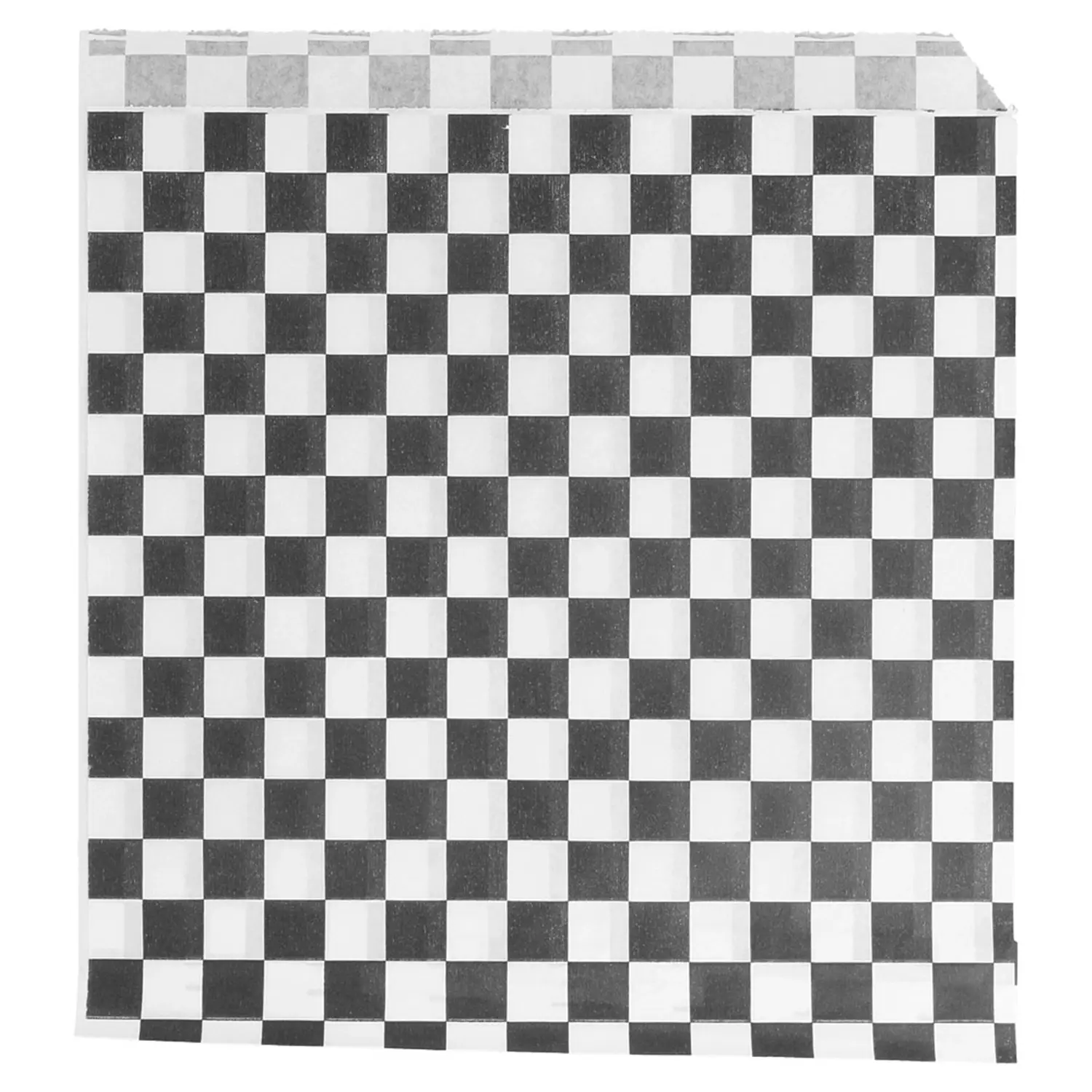Carta antigrasso aperto 2 lati fast food pfas free 'black fitipaldi' 35 g/m2 16x16,5 cm bianco pergamana antigrassi (500 unità)