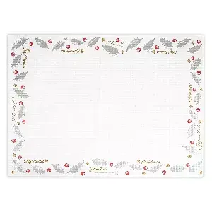 Tovagliette 'noël'  48 g/m2 31x43 cm bianco cellulosa (2000 unità)