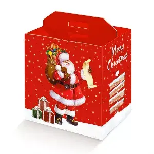 30 u. casse bottiglie/altri   33x25x35 cm rosso cartone (1 unità)