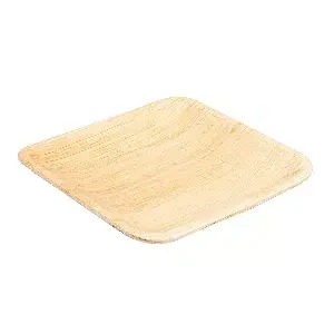 Piatti quadrate areca  15x15x1,5 cm naturale areca (200 unità)