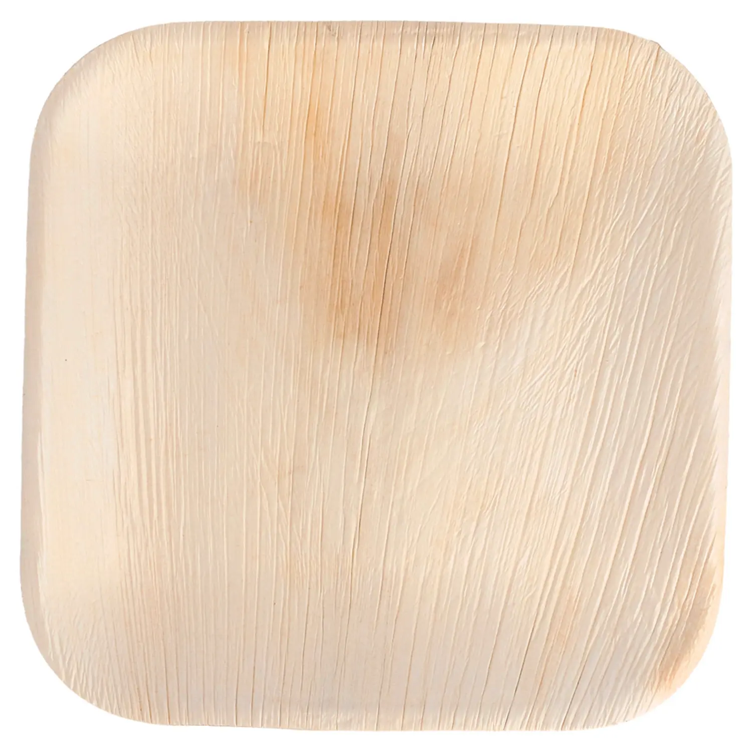 Piatti quadrate areca  18x18x1,5 cm naturale areca (200 unità)