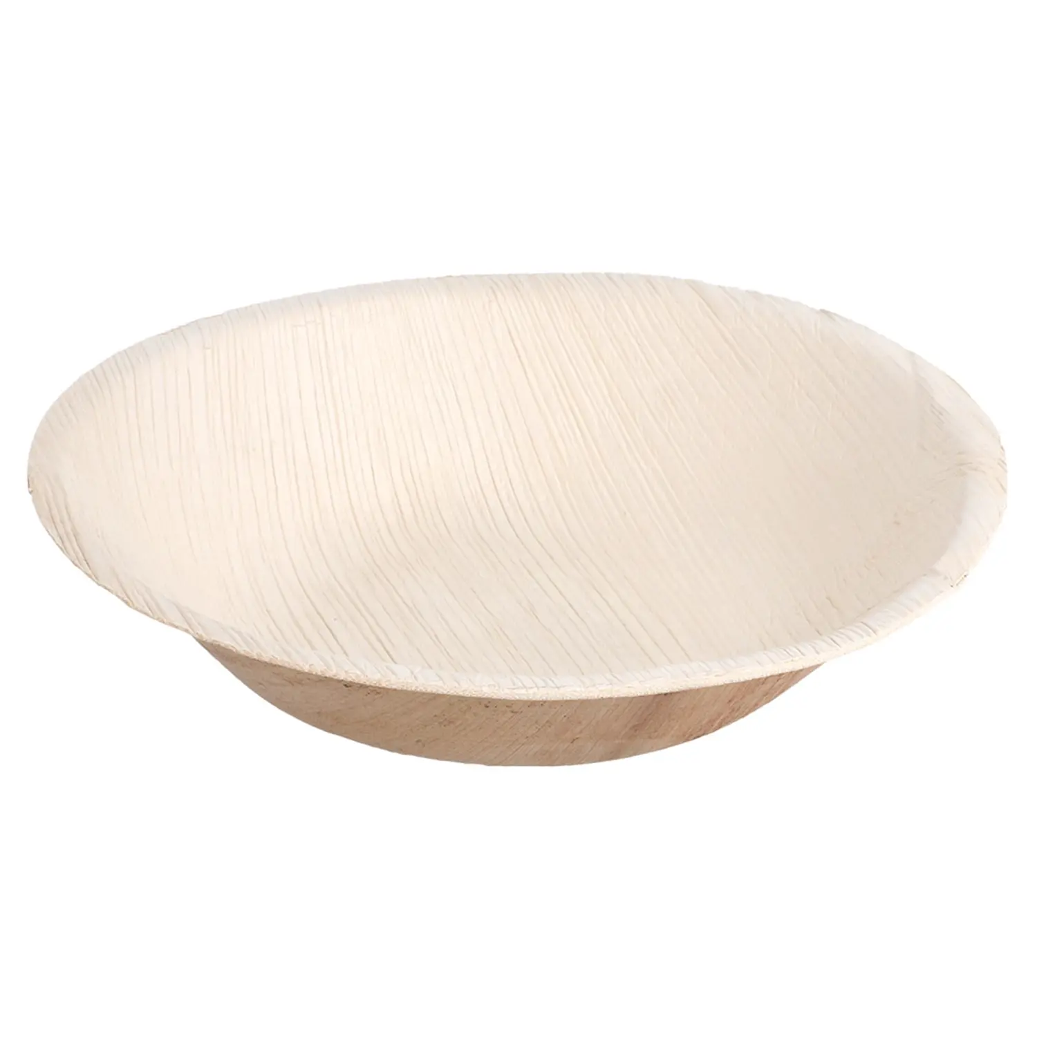 Ciotole areca  ø 15x5 cm naturale areca (200 unità)