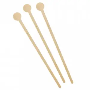 Agitadores "long drinks" wood  0,5/2x15x0,16 cm natural madeira (100 unidade)