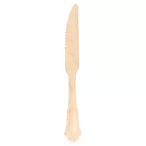 Coltelli wood 'classic'  20,4 cm naturale legno (100 unità)