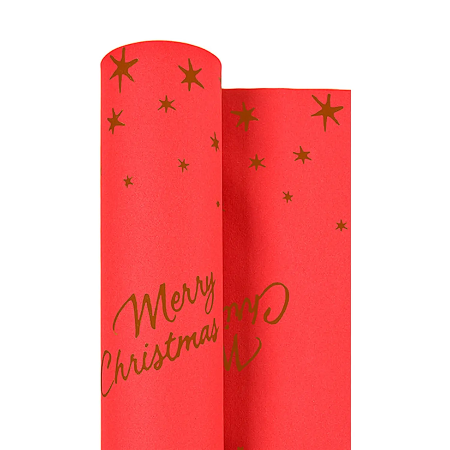 Tovaglie rotolo 'merry christmas' 55 g/m2 1,20x25 m rosso airlaid (1 unità)