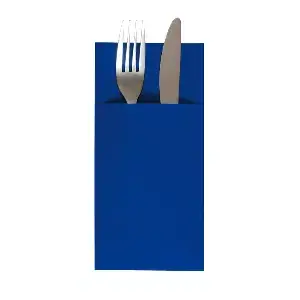 Tovaglioli canguro  55 g/m2 40x40 cm blu marino airlaid (700 unità)