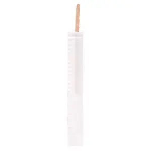 Mexedor de café embalados individualmente wood  0,5x11,4x0,15 cm natural madeira (1000 unidade)
