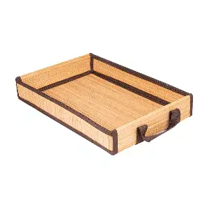 Vassoio bamboo  43x29x6,5 cm bambù (5 unità)