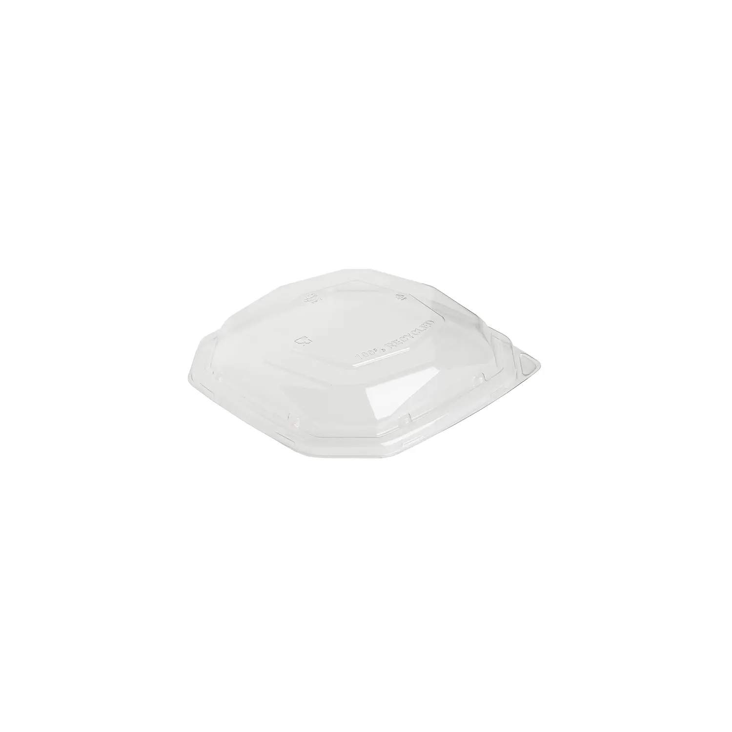 Tapa rPET caja octabagasse 1000ml bagazo (Pack 50 u.)