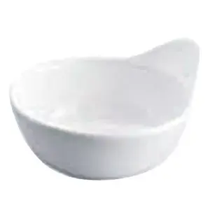 Potes ovais asami ware 200 ml 12,4x10,7x6 cm branco melamina (12 unidade)
