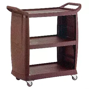 Carrello aperto 2 lati arrow  98x50,5x105 cm marrone pp (1 unità)