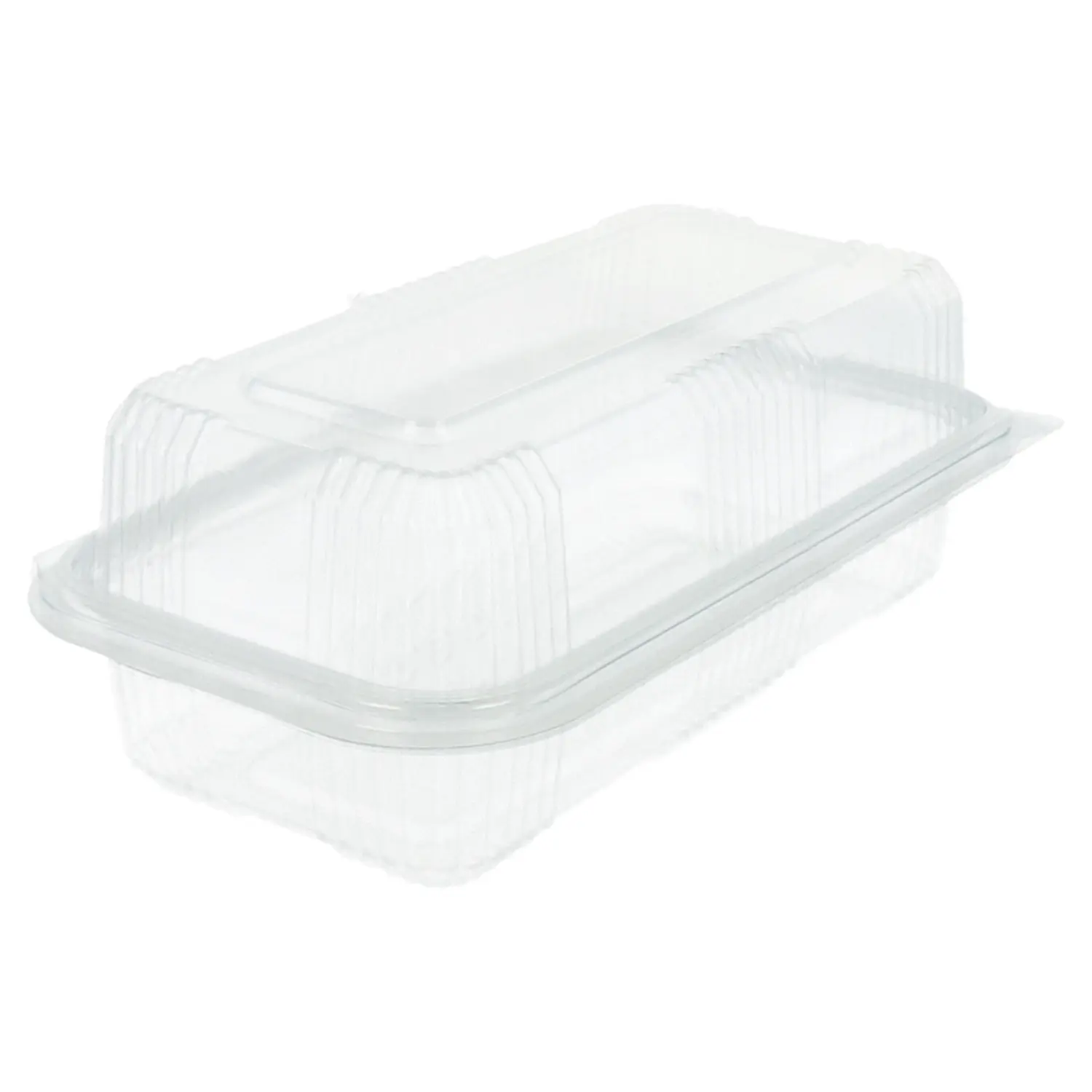 Contenitore pasticceria con coperchio  750 ml 10,8x20,5x7,5 cm trasparente rpet (600 unità)
