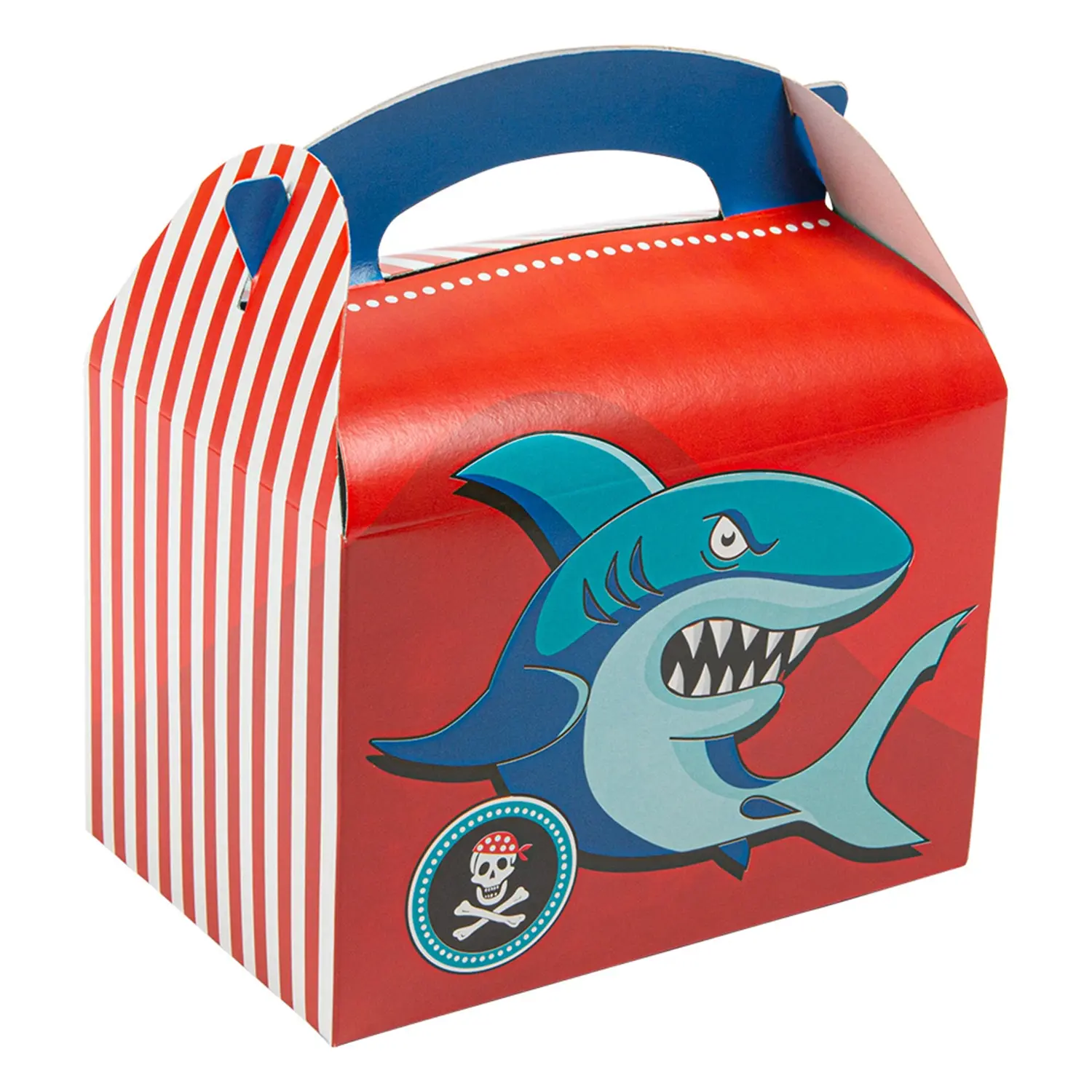 Scatole menu bambini pirata 'piratas' 320 g/m2 15,50x10,50x17,50 cm quatricomia cartone (300 unità)