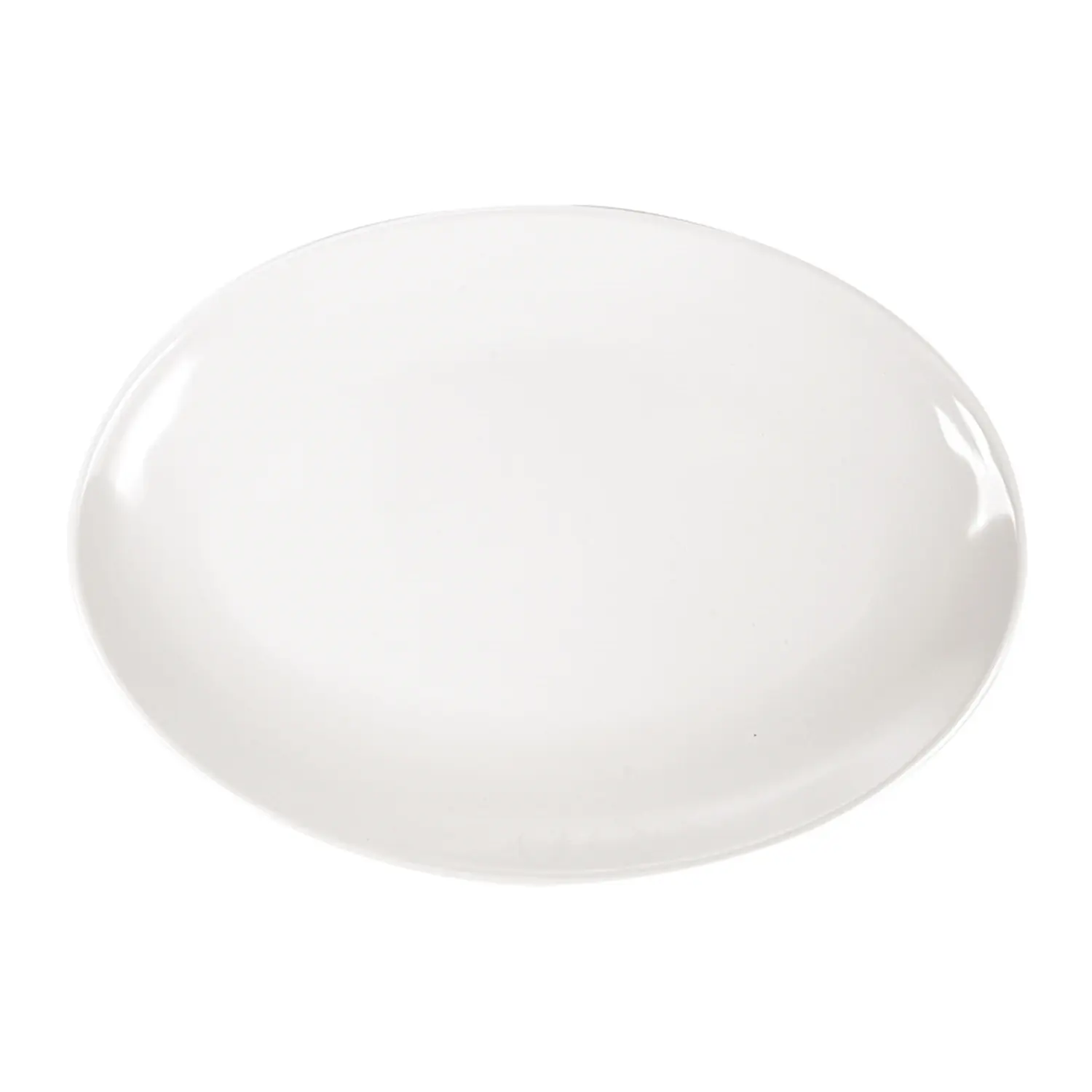 Piatti ovali asami ware  25,5x18 cm avorio melamina (15 unità)
