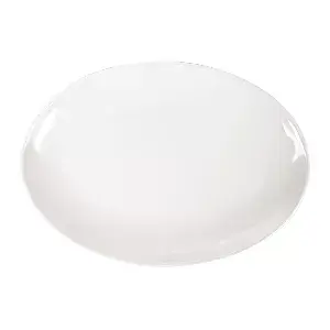 Piatti ovali asami ware  25,5x18 cm avorio melamina (15 unità)