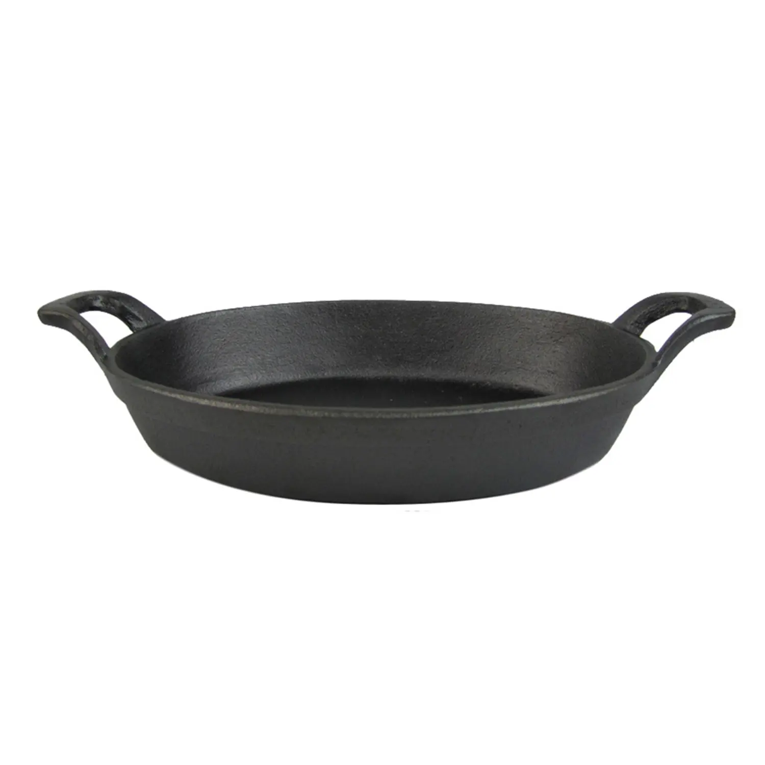 Casseruola ovale  1000 ml 24(30)x17x4,6 cm nero ferro (8 unità)