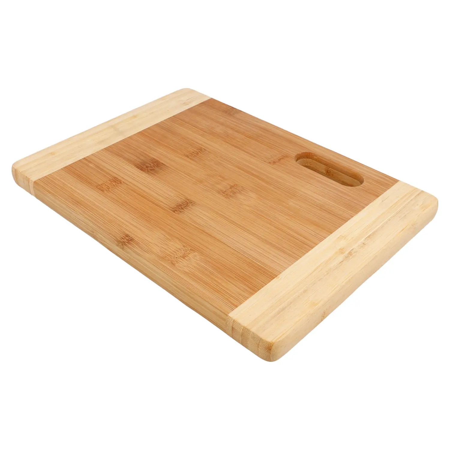 Tábua cortar bicolor bamboo  22x30x1,9 cm natural bambú (1 unidade)